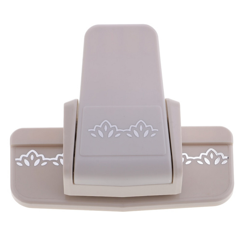 4 skirtingų raštų dizainas Įmantrus kraštinis perforatorius Iškarpų knygelė Rankų darbo kraštų įtaisas „Pasidaryk pats“ popieriaus pjaustytuvas Rankų darbo amatų dovana