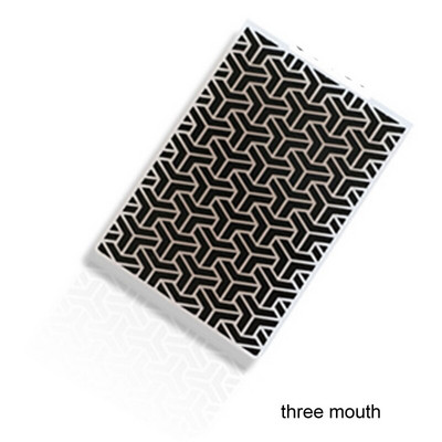 Σειρά χριστουγεννιάτικων διακοσμήσεων για τούρτα με φοντάν, πλαστικό με ανάγλυφο φάκελο