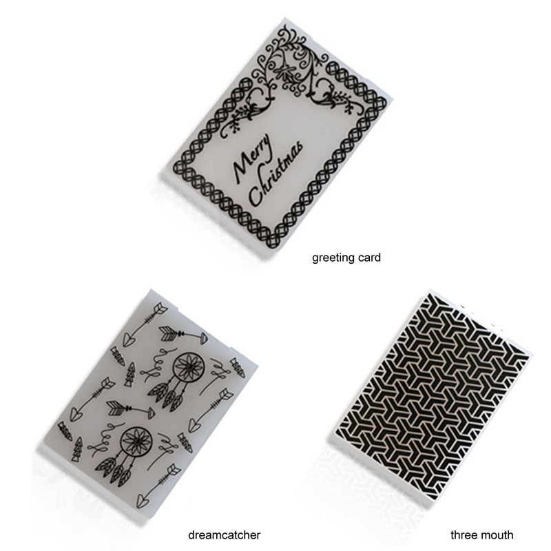 Σειρά χριστουγεννιάτικων διακοσμήσεων για τούρτα με φοντάν, πλαστικό με ανάγλυφο φάκελο