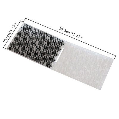 Νέος 3D ανάγλυφος φάκελος Διάφανες ανάγλυφες πλαστικές πλάκες Χριστουγεννιάτικη σειρά Σχέδιο για INS DIY Paper Cutting Dies Scrapbooking