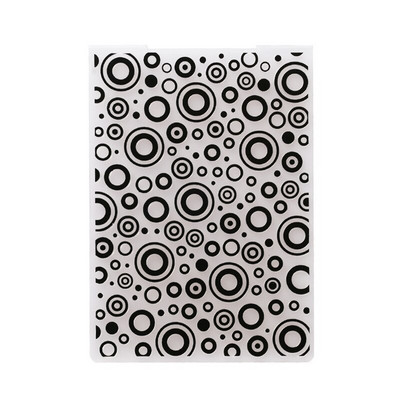 3D reljeefne kaust Läbipaistev reljeefne plastplaatide kujundus isetegemise paberilõikamisvormide jaoks Scrapbookingi kinkekaart 10,5x14,5 cm