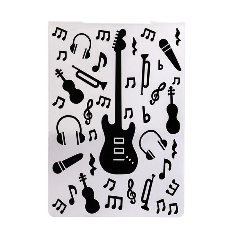 3D reljeefne kaust Läbipaistev reljeefne plastplaatide kujundus isetegemise paberilõikamisvormide jaoks Scrapbookingi kinkekaart 10,5x14,5 cm