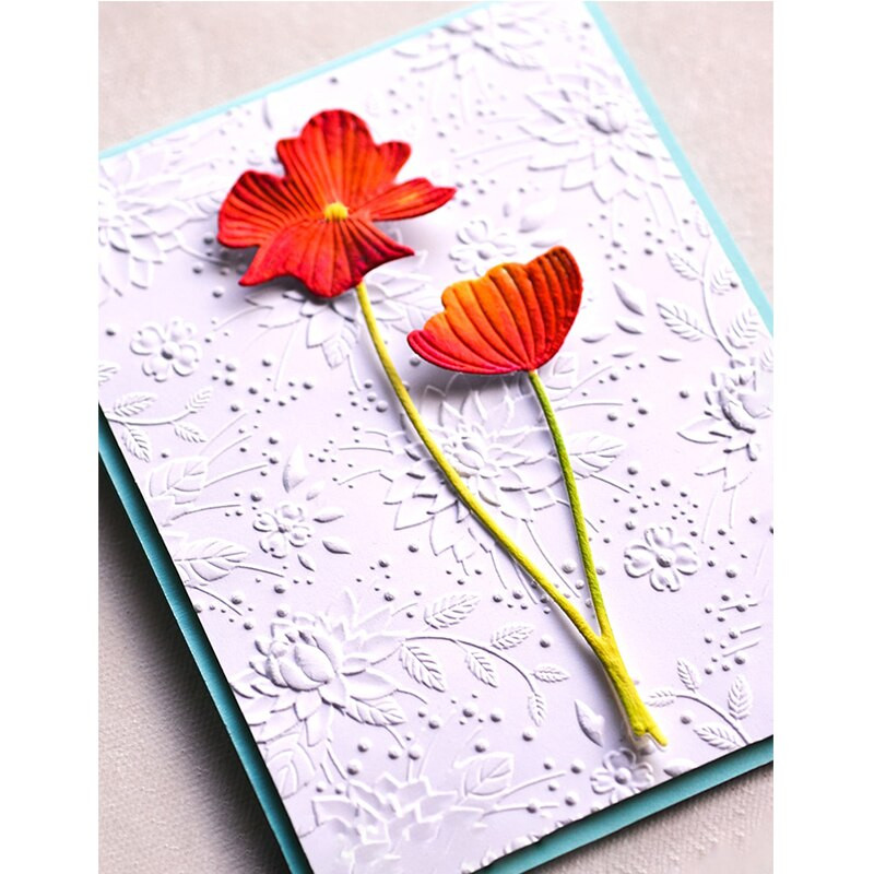 2022. Novo polje krizantema 3d reljefna mapa za ručno izrađene ciglene zidove Listovi šljunka i pozadina slova Čestitka Clipbook