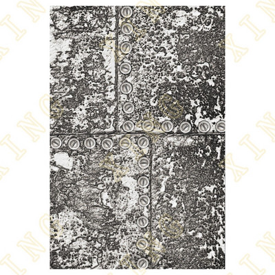 Απόκριες ΒΕΛΑΝΙΔΙΑ ΚΡΑΝΙΑ ΧΑΛΥΒΔΙΚΕΣ ΠΛΑΚΕΣ ΑΡΙΘΜΕΝΕΣ 2D Υφή Fades Ανάγλυφο Φάκελο Χαρτί Κάρτα Κάνοντας Άλμπουμ Ανάγλυφο Scrapbooking