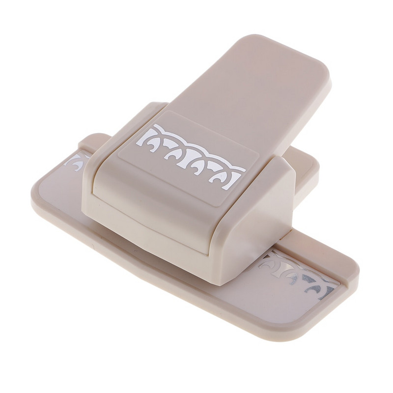 4 skirtingų raštų dizainas Įmantrus kraštinis perforatorius Iškarpų knygelė Rankų darbo kraštų įtaisas „Pasidaryk pats“ popieriaus pjaustytuvas Rankų darbo amatų dovana