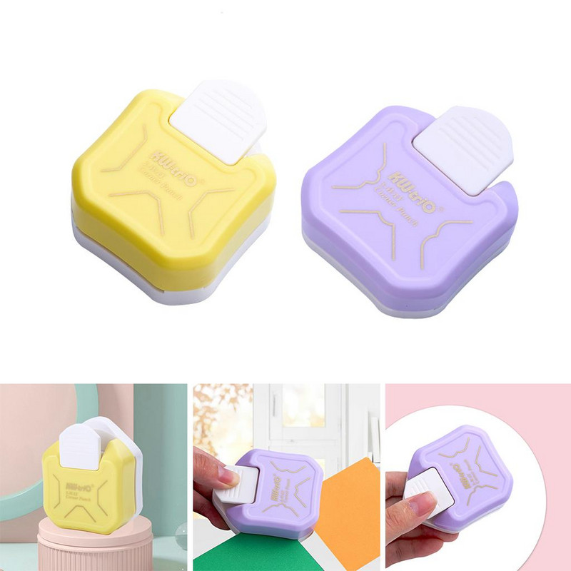 3 in 1 kampinis apvalintuvas R4mm R7mm R10mm skirtas pasidaryk pats kortelių gamybai ir