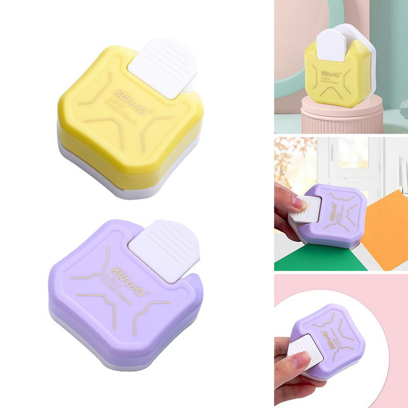 3 in 1 kampinis apvalintuvas R4mm R7mm R10mm skirtas pasidaryk pats kortelių gamybai ir