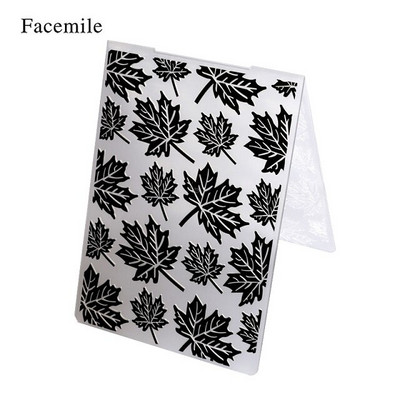 Facemile 1PCS πλαστικός ανάγλυφος φάκελος για προτύπου λευκώματος καρτών γραμματοσήμανσης Διακόσμηση DIY χειροποίητο εργαλείο καρτών άλμπουμ