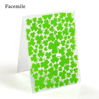 Facemile 1PCS πλαστικός ανάγλυφος φάκελος για προτύπου λευκώματος καρτών γραμματοσήμανσης Διακόσμηση DIY χειροποίητο εργαλείο καρτών άλμπουμ