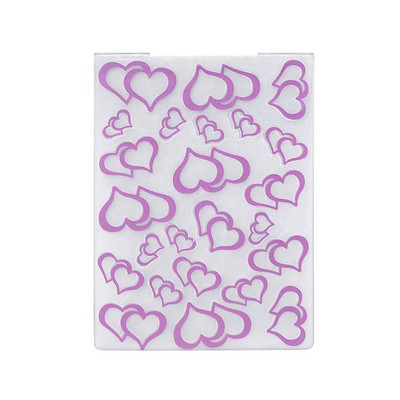 Sretan rođendan Mapa za utiskivanje, prozirne plastične ploče, dizajn, ručni račun za DIY papirnate kartice, ukrasne matrice za utiskivanje