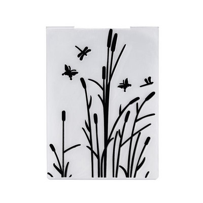 Sretan rođendan Mapa za utiskivanje, prozirne plastične ploče, dizajn, ručni račun za DIY papirnate kartice, ukrasne matrice za utiskivanje