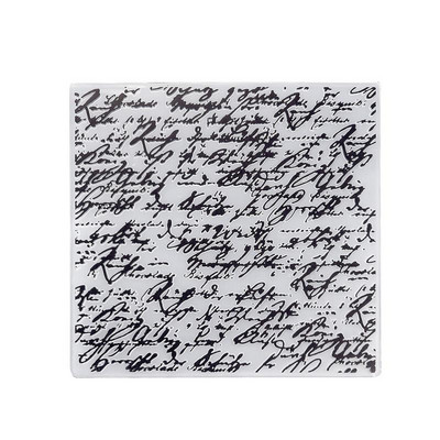 Sretan rođendan Mapa za utiskivanje, prozirne plastične ploče, dizajn, ručni račun za DIY papirnate kartice, ukrasne matrice za utiskivanje