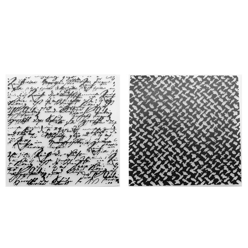 3D reljefiniai aplankai Fono plastikiniai reljefiniai aplankai kortelių kūrimo reikmenims