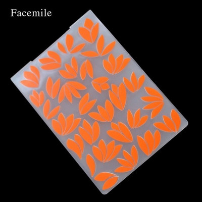 Plastična mapa za utiskivanje spomenara DIY Alat za kartice za albume Plastični predložak za izradu ukrasa za kartice s markicama