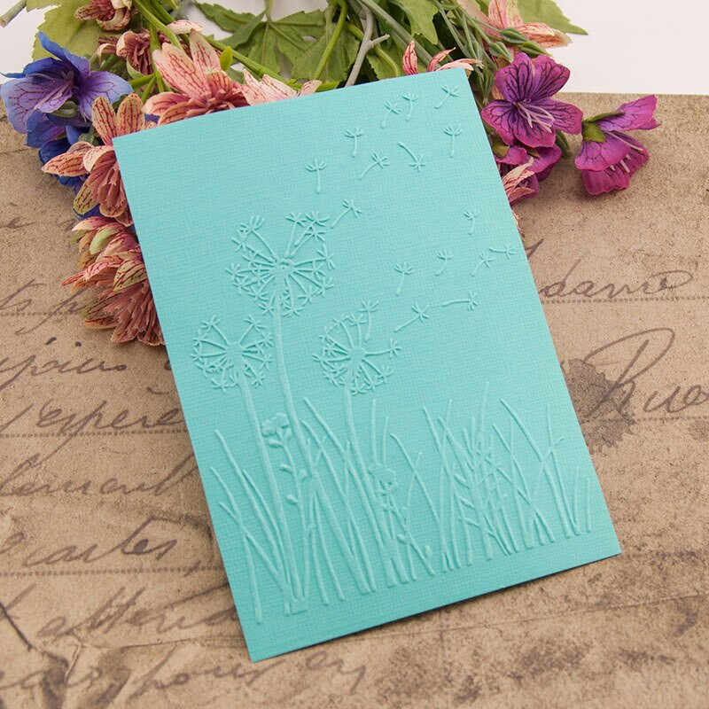 Dolce Vita Butterfly Embossing Folders Plant Rose Flower Tree Πλαστικό ανάγλυφο φάκελο για Scrapbooking DIY Card Making Supplies