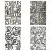 2022. Novo za Noć vještica ŽIROVI LUBANJE ČELIČNE PLOČE NUMERIRANE 2D tekstura blijedi Mapa za utiskivanje Papirna kartica Izrada albuma Utiskivanje