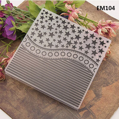 Dolce Vita Χριστουγεννιάτικα Ανάγλυφα Φάκελοι Γενέθλια Λουλούδι Πλαστική Ανάγλυφη Φάκελος Πεταλούδα For Scrapbooking Κάρτα DIY φωτογραφικού άλμπουμ