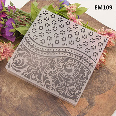 Dolce Vita Χριστουγεννιάτικα Ανάγλυφα Φάκελοι Γενέθλια Λουλούδι Πλαστική Ανάγλυφη Φάκελος Πεταλούδα For Scrapbooking Κάρτα DIY φωτογραφικού άλμπουμ