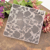 Roses Plastic Embossing Folders for DIY Scrapbooking Paper Craft/Card Making Decoration Supplies Τρισδιάστατοι ανάγλυφες φάκελοι