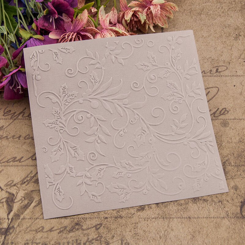 ΝΕΟ Arrivel Tree Branch Lace DIY Cutting Dies Scrapbooking Plastic Embossing Folder for Scrapbooking Photo Album Paper Craft