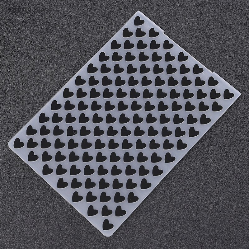 Plastične mape za utiskivanje u obliku srca za ukrašavanje albuma DIY papirnate rođendanske čestitke