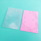 Reljeefne kaust Lill liblikas Scrapbooking plastist reljeefkaustad kaardi valmistamise tarvikute jaoks jõulupaberist käsitöökaunistused