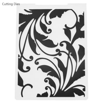 2019 Vines Plastic Embossing Folder For Diy Scrapbooking Photo Album Template Card Making