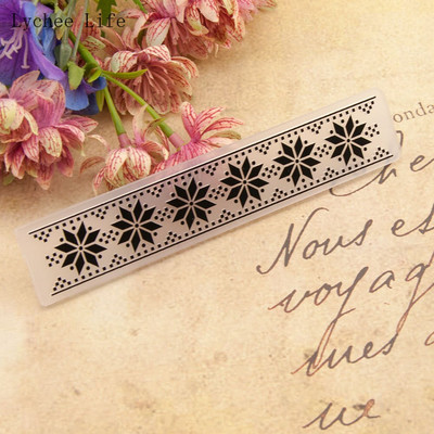 Litši Life Flower reljeefne kausta šabloon šabloon meisterdamise väljalõigete albumi albumikaardile käsitöö kaunistamiseks