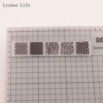 Lychee Life Plastic Embossing Folders Scrapbooking 2020 For Photo Album Card Decoration Making Crafts