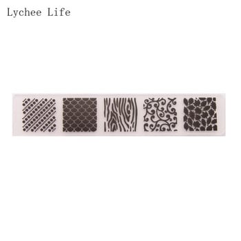 Lychee Life Plastic Embossing Folders Scrapbooking 2020 For Photo Album Card Decoration Making Crafts