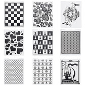 Plastična mapa s reljefnim lišćem u obliku srca Ljubavni predložak DIY ručno rađene kartice za spomenare