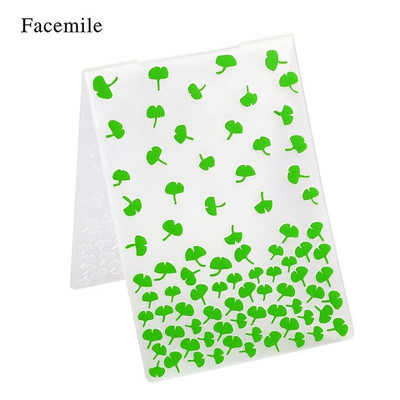 Facemile 1PCS Plastic Template Embossing Folder For Scrapbooking Photo Album Paper Card Card Craft Card Making Wedding Decoration