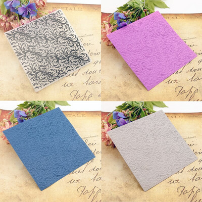 Μοτίβο γραμματοσήμων με ανάγλυφη πλαστική ανάγλυφη θήκη για χριστουγεννιάτικο πρότυπο Scrapbooking και άλλες χάρτινες χειροτεχνίες