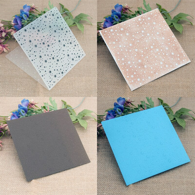 Μοτίβο γραμματοσήμων με ανάγλυφη πλαστική ανάγλυφη θήκη για χριστουγεννιάτικο πρότυπο Scrapbooking και άλλες χάρτινες χειροτεχνίες