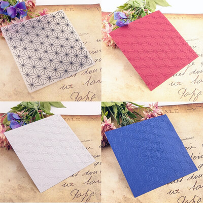 Μοτίβο γραμματοσήμων με ανάγλυφη πλαστική ανάγλυφη θήκη για χριστουγεννιάτικο πρότυπο Scrapbooking και άλλες χάρτινες χειροτεχνίες