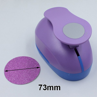 5 cm 3,8 cm 2,5 cm Apvalios formos rankdarbių štampavimo rinkinys vaikams rankinis „pasidaryk pats“ skylučių štampavimas „Cortador de papel de scrapbook“