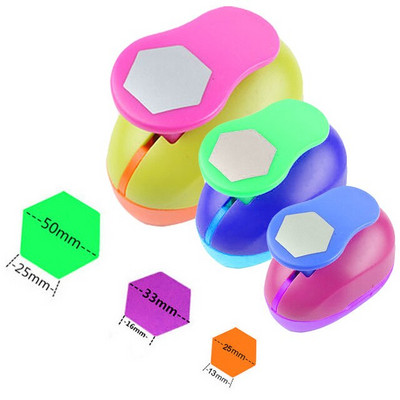 5 cm 3,8 cm 2,5 cm Apvalios formos rankdarbių štampavimo rinkinys vaikams rankinis „pasidaryk pats“ skylučių štampavimas „Cortador de papel de scrapbook“