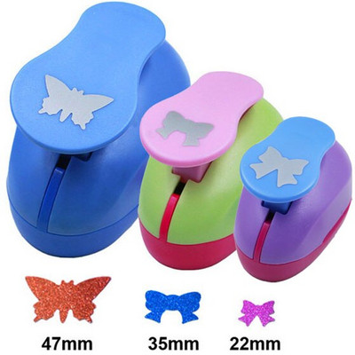 5 cm 3,8 cm 2,5 cm Apvalios formos rankdarbių štampavimo rinkinys vaikams rankinis „pasidaryk pats“ skylučių štampavimas „Cortador de papel de scrapbook“