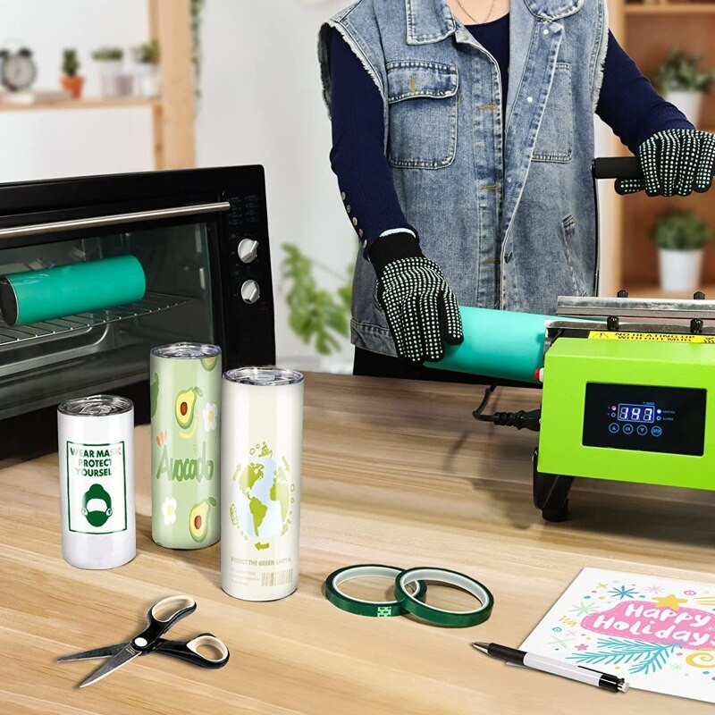 Μανίκι σιλικόνης εξάχνωσης περιτυλίγματος σιλικόνης για ίσια κενά Κύπελλο με γάντια για εξάχνωση ποτηριού Heat Press Dropship