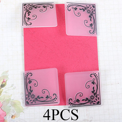 Heart Stamps Πλαστικό ανάγλυφο πρότυπο φακέλου για Scrapbooking άλμπουμ φωτογραφιών Διακόσμηση χαρτί κατασκευής κάρτας