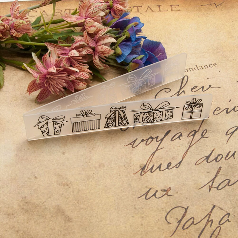 Χριστουγεννιάτικο δώρο γενεθλίων Πλαστικοί ανάγλυφες φάκελοι για DIY Scrapbooking Χαρτί χειροτεχνίας/Καρτοσκευής προμήθειες διακόσμησης