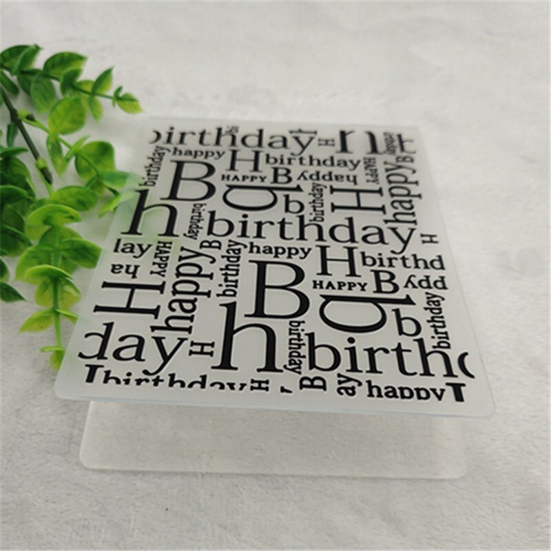 ΧΡΟΝΙΑ ΠΟΛΛΑ Φάκελοι με ανάγλυφο πλαστικό DIY Scrapbooking Πρότυπα κατασκευής καρτών φωτογραφιών για άλμπουμ φωτογραφιών Προμήθειες διακόσμησης για πάρτι σπιτιού