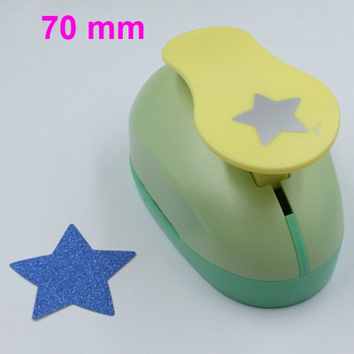1,5–7,0 cm viieharuline tähekujuline perforaator paberist perforaatorid scrapbooking augustaja DIY käsitsi valmistatud paberilõikur EVA vahtstants