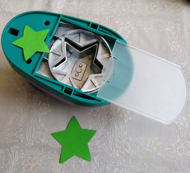 1,5–7,0 cm viieharuline tähekujuline perforaator paberist perforaatorid scrapbooking augustaja DIY käsitsi valmistatud paberilõikur EVA vahtstants