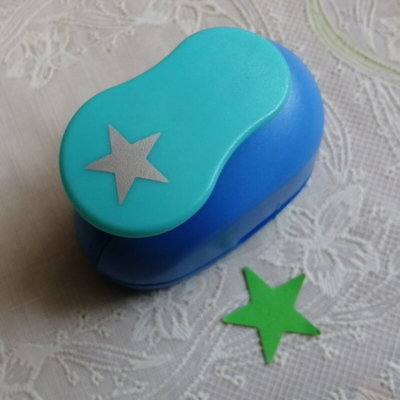 1,5–7,0 cm viieharuline tähekujuline perforaator paberist perforaatorid scrapbooking augustaja DIY käsitsi valmistatud paberilõikur EVA vahtstants
