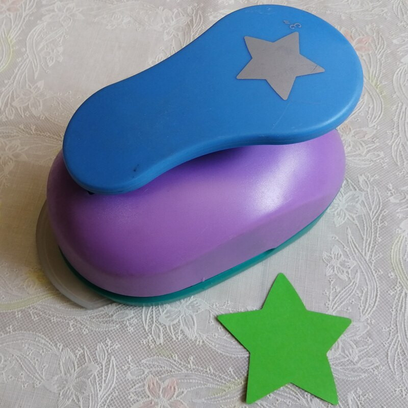 1,5–7,0 cm viieharuline tähekujuline perforaator paberist perforaatorid scrapbooking augustaja DIY käsitsi valmistatud paberilõikur EVA vahtstants