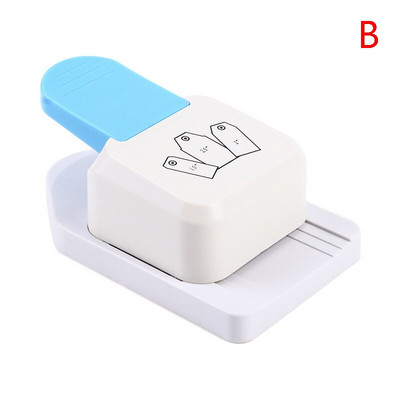 Sildistantsi nurk ümara lõikuriga augustaja 1,5" 2" 2,5" sildi kujuga isetegemise projektid, järjehoidjad, silt, kaardi valmistamise tarvikud