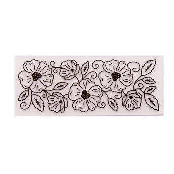 Πρότυπο στένσιλ φακέλου με ανάγλυφο λουλούδι DIY Κάρτα λευκώματος λευκώματος Making Craft 896A