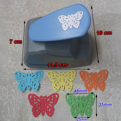 5/8"-3" πεταλούδα χειροτεχνία διάτρηση τρύπα διάτρηση αφρού διάτρηση αφρού για παιδιά DIY χαρτοποιία χαρτιού scrapbooking punchers Συσκευή ανάγλυφης εκτύπωσης