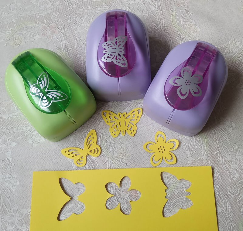 5/8"-3" πεταλούδα χειροτεχνία διάτρηση τρύπα διάτρηση αφρού διάτρηση αφρού για παιδιά DIY χαρτοποιία χαρτιού scrapbooking punchers Συσκευή ανάγλυφης εκτύπωσης